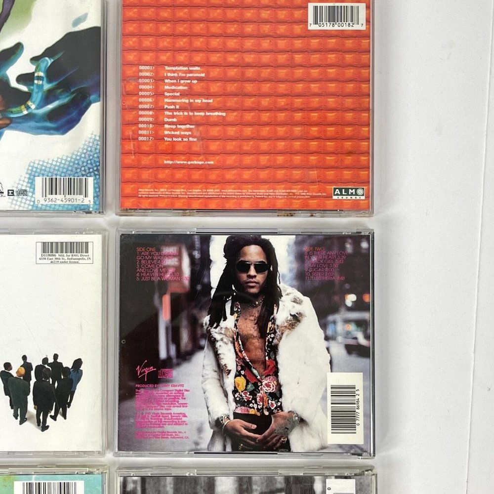 90s Alternative Pop Rock 13 CD Bundle Alanis Garbage Bosstones Gin Kravitz Toad - Picture 7 of 7